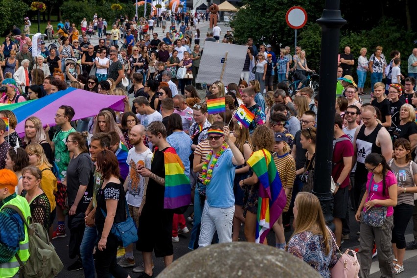 Marsz równości przeszedł przez Białystok 20 lipca. Wywołał...