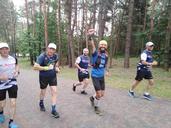 Wraz z ekipą z Połańca w drodze na Kopiec Kościuszki