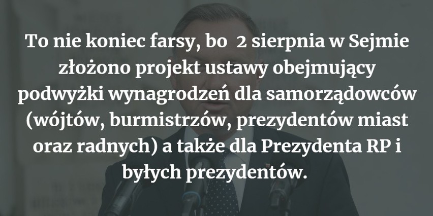 Podwyżki dla polityków