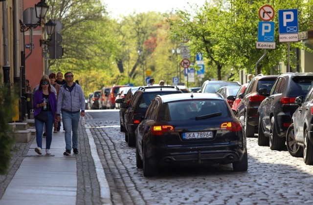 Takich korków na ulicy Kopernika w weekendy już raczej nie będzie