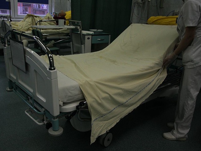 W szpitalu nie ma już pacjentów, a od rana mają pracują dwie dodatkowe karetki, za które zapłaci wojewoda.