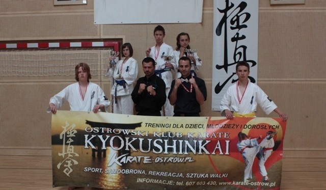 Reprezentacja Ostrowskiego Klubu Karate Kyokushinkai tym razem święciła triumfy w Wiedniu.