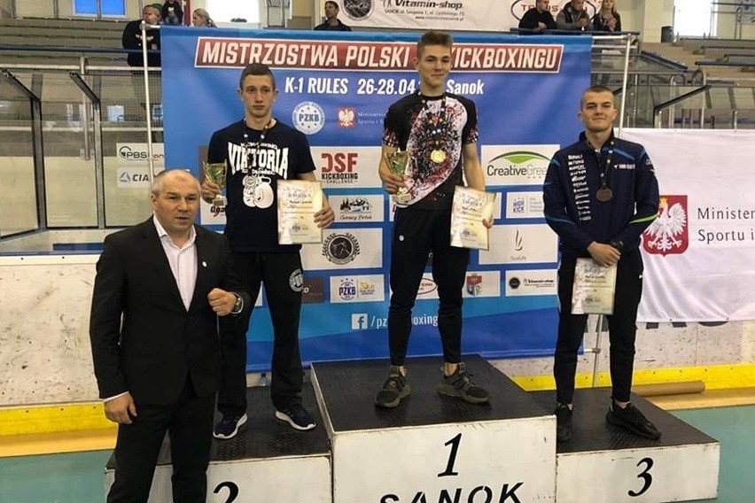 Kacper Zaborski znów na podium mistrzostw Polski w K-1 Rules