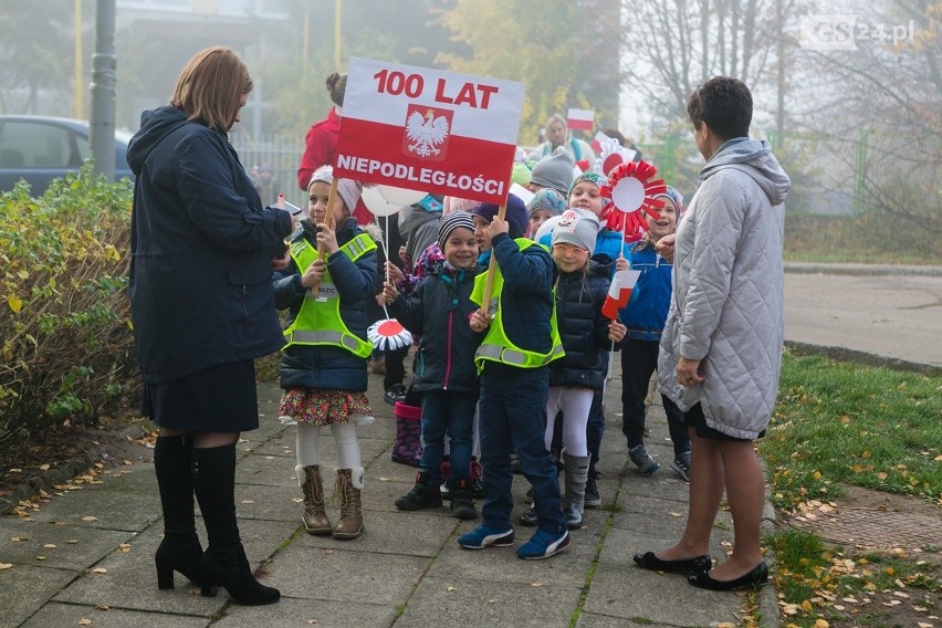 Święto Niepodległości. Przedszkolaki w Szczecinie pokazały historię Polski. Przygotowały specjalny program