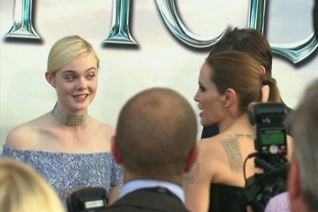 Elle Fanning wsytąpiła z Angeliną Jolie w filmie "Czarownica" (fot. CNN Newsource/x-news)