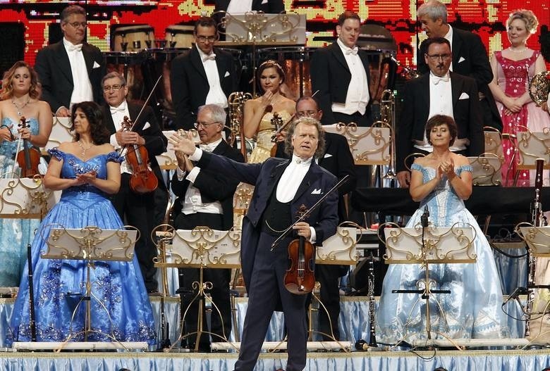 André Rieu na ekranie i w odtwarzaczu płyt