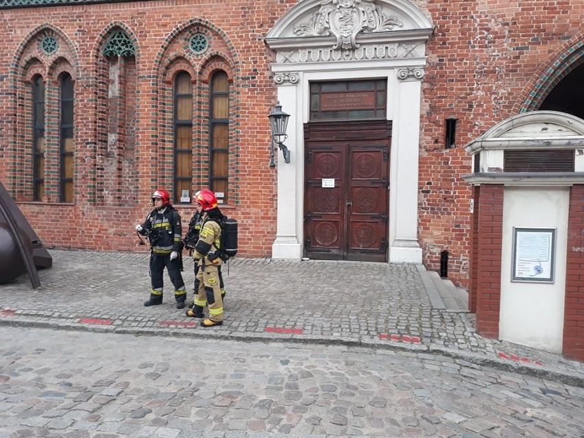 Straż Pożarna wezwana do Muzeum na Starym Mieście