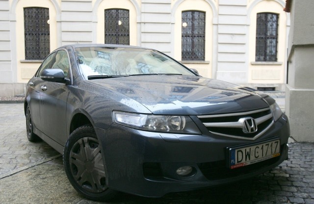 Prof. Marek Bojarski, zanim przesiadł się na audi A6, korzystał z służbowej hondy