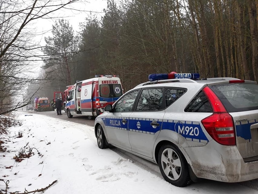 Dobrzyniówka. Wypadek w gminie Jasionówka. Trzy osoby...