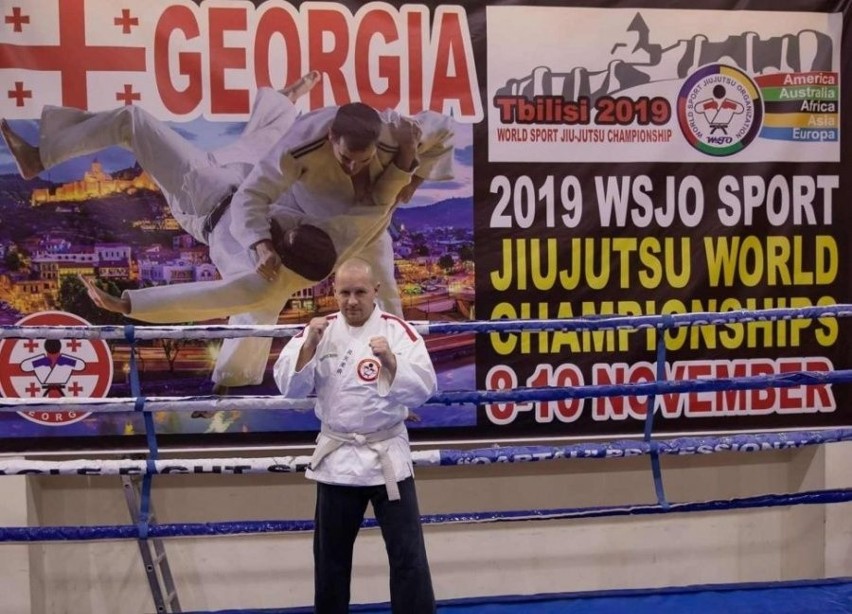 Student uczelni z Oświęcimia został mistrzem świata w jujitsu sportowym. W turnieju w Tbilisi zdobył w sumie trzy medale [ZDJĘCIA] 