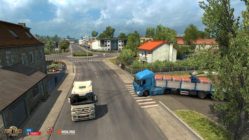 Euro Truck Simulator 2: Vive La France! Wyprawa do Francji (wideo)