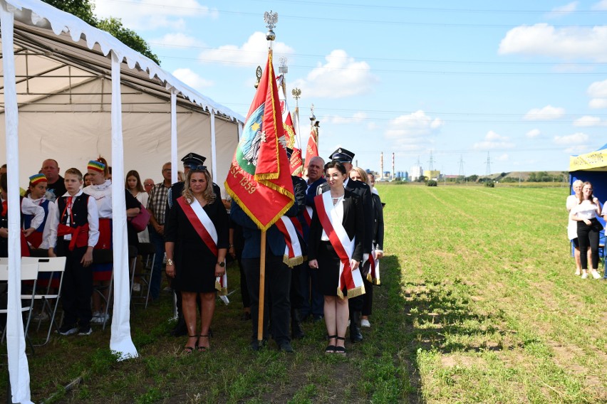 Tegoroczne święto plonów w gminie Pakość zorganizowano w...
