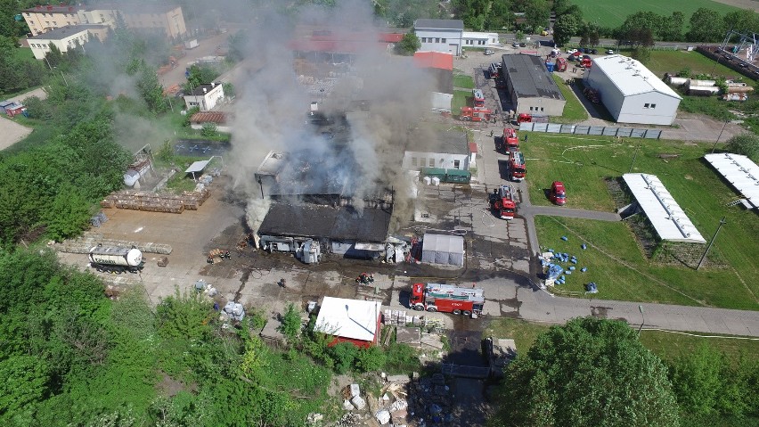 Zdjęcia z drona przekazała firma DronEye