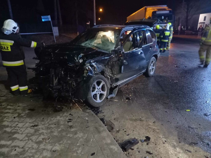 Wypadek na drodze krajowej nr 7 w miejscowości Orawka