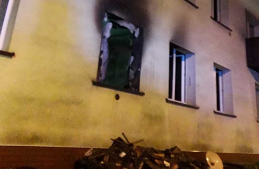 Tragiczny pożar mieszkania w Wojkowicach. Nie żyje mężczyzna
