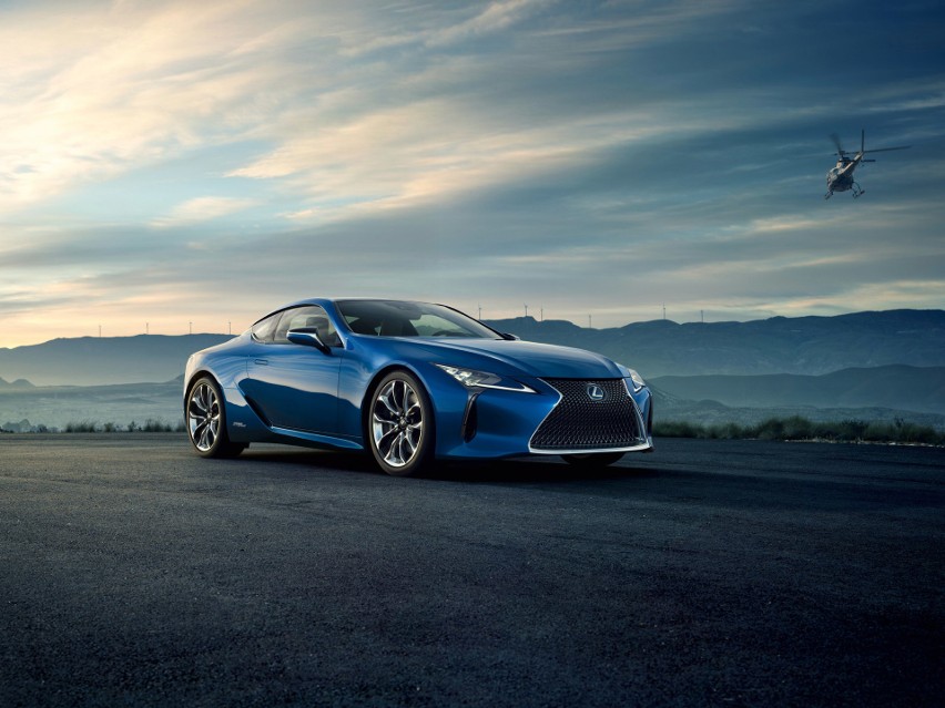 Premiera luksusowego sportowego coupé Lexus LC podczas...