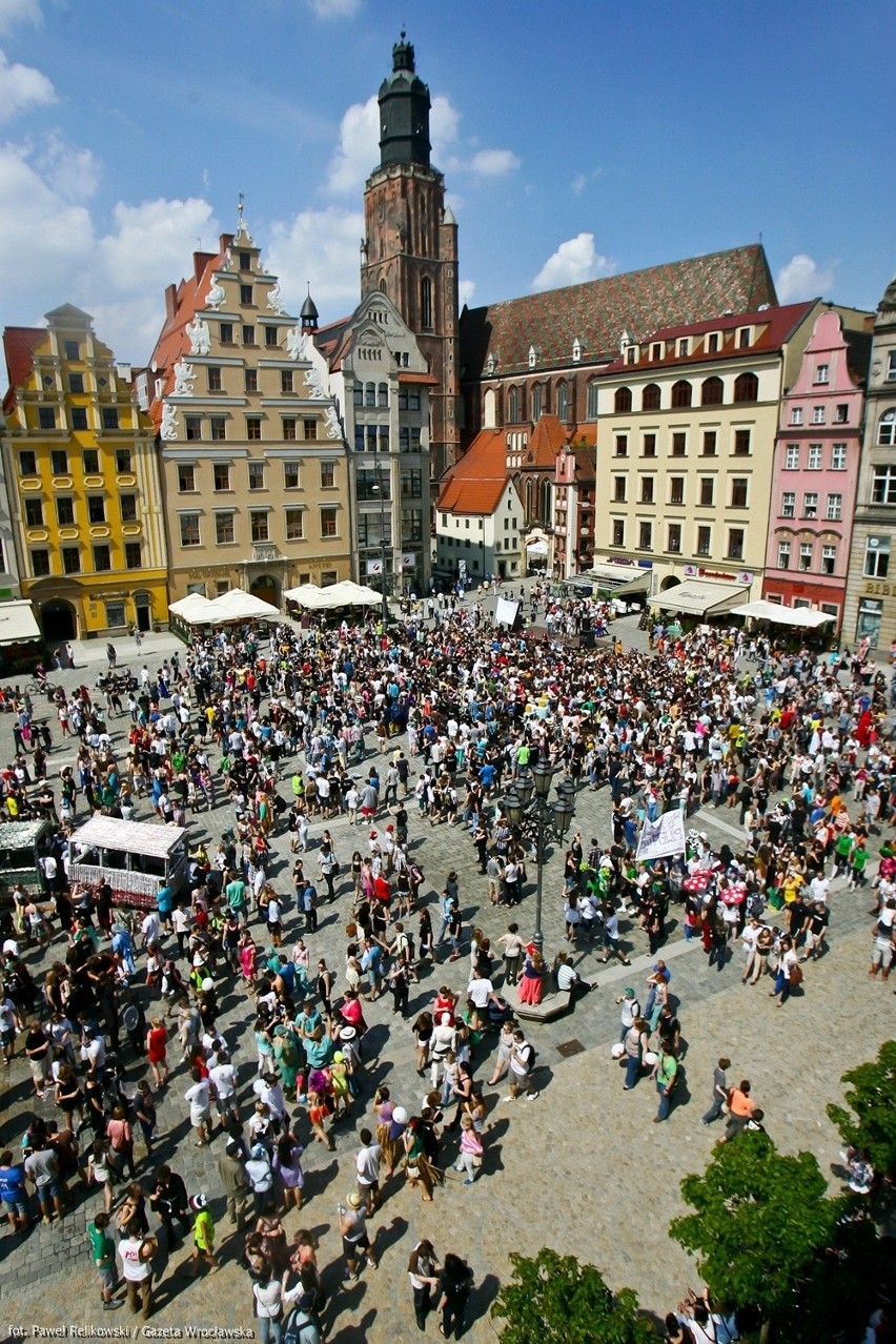 Juwenalia 2013: Pochód studentów w Rynku (ZDJĘCIA)