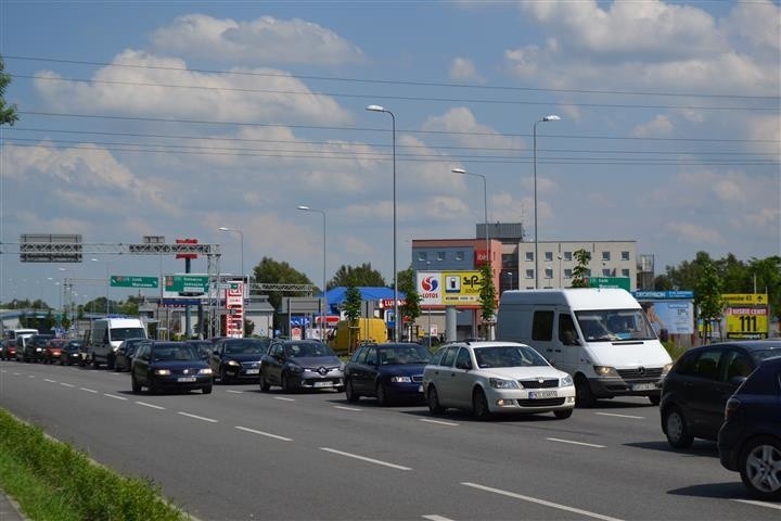 Częstochowa tkwi w korkach