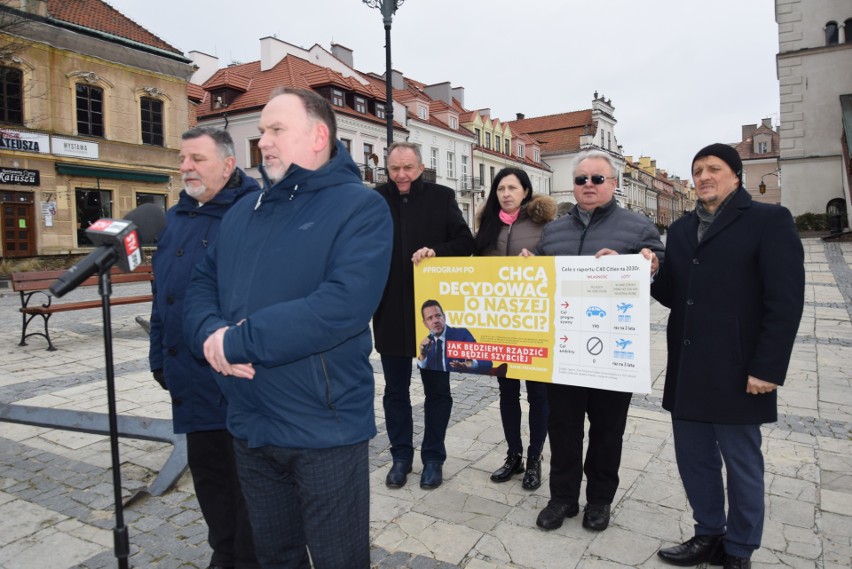 W Sandomierzu posłowie Prawa i Sprawiedliwości skrytykowali raport C40 Cities. Jakie są zastrzeżenia?