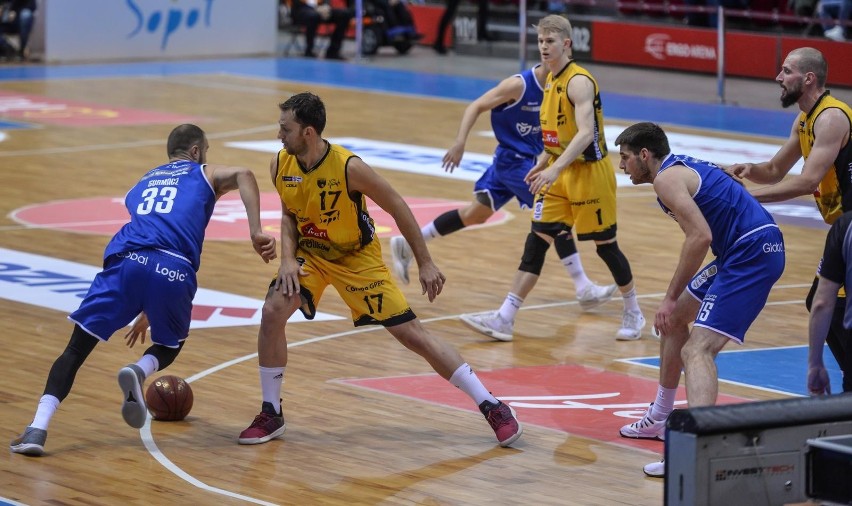 Energa Basket Liga: Trefl Sopot - AZS Koszalin 90:100 [ZDJĘCIA]