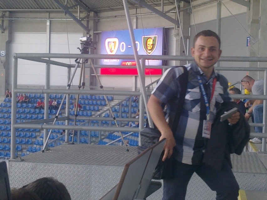 Paruyr Tovmasyan, nasz reporter na meczach Piasta Gliwice