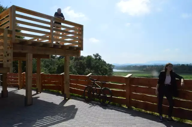 W gminie Siepraw nad Zatoką Zakliczyńską powstała trasa pieszo-rowerowa o długości prawie 9,5 km