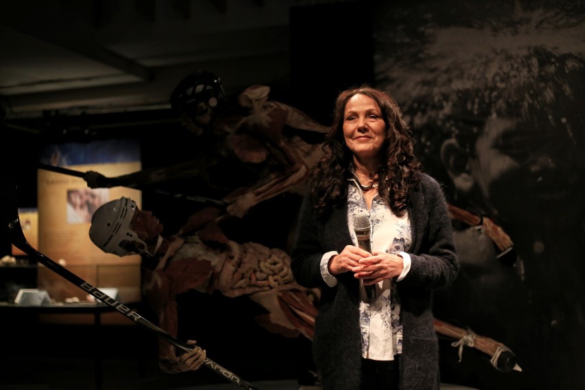 O wystawie Body Worlds opowiedzieli dr Angelina Whalley i dr...