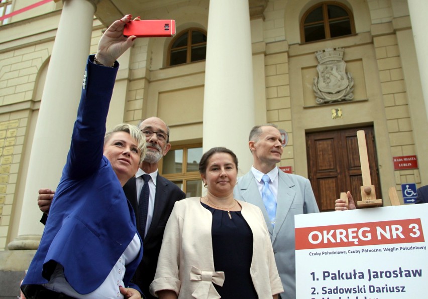 Wybory samorządowe 2018. Kandydaci do Rady Miasta Lublin. Żuk zaprezentował swoją drużynę (ZDJĘCIA)