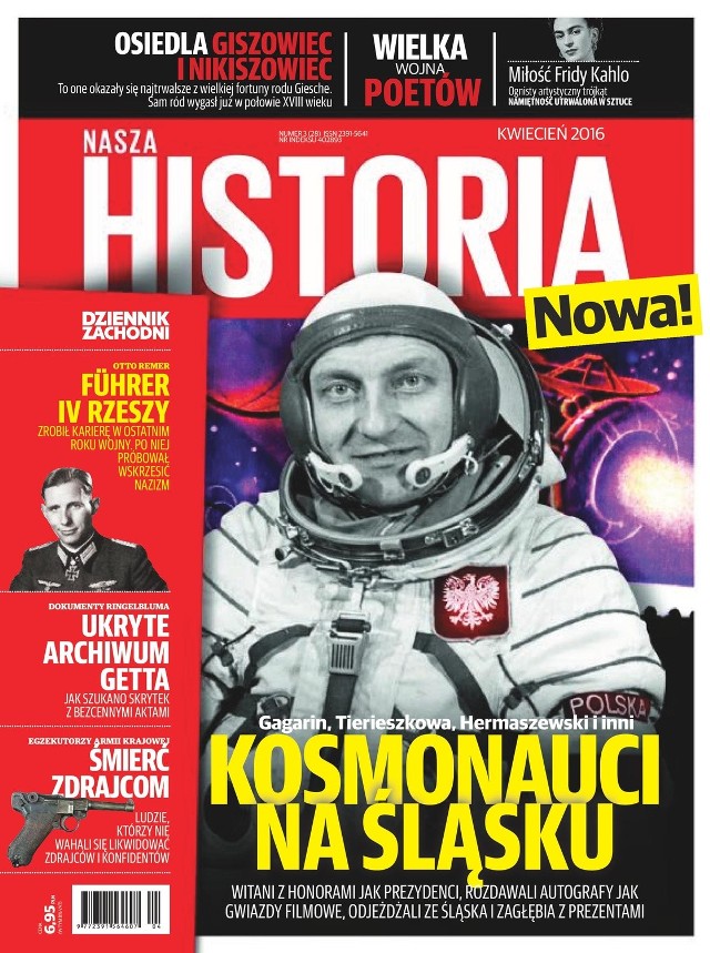 Nowa „Nasza Historia” już w kioskach. Na okładce Mirosław Hermaszewski, pierwszy polski kosmonauta