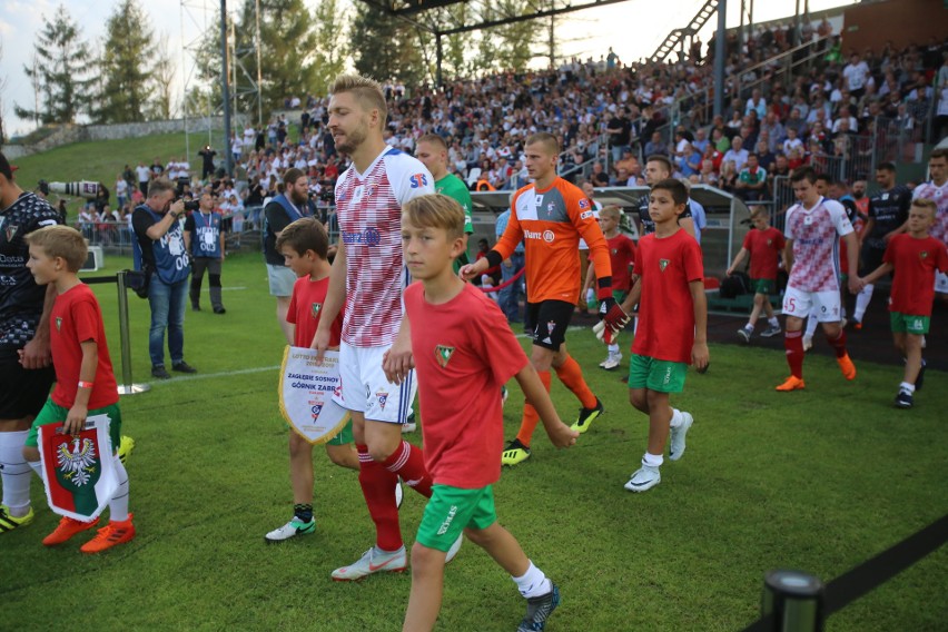 Zagłębie Sosnowiec - Górnik Zabrze 1:1  Remis nie zadowolił ani gospodarzy ani gości