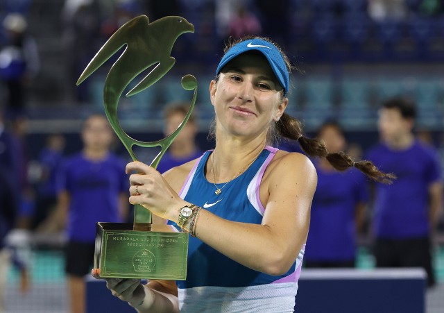 Szwajcarka Belinda Bencic triumfowała w turnieju WTA 500 w Abu Zabi. W finale pokonała Rosjankę Ludmiłę Samsonową. Dla 25-latki to drugi tytuł rangi WTA w tym sezonie (wcześniej wygrała w Adelajdzie - przyp. red.), a ósmy w karierze.