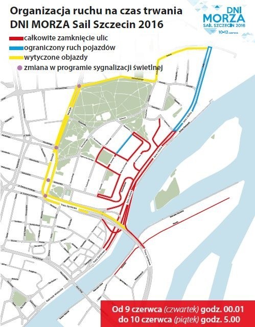 Dni Morza 2016. Zmiana organizacji ruchu. Będą utrudnienia
