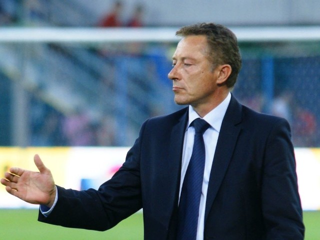 Ryszard Tarasiewicz, były już trener Zawiszy Bydgoszcz.