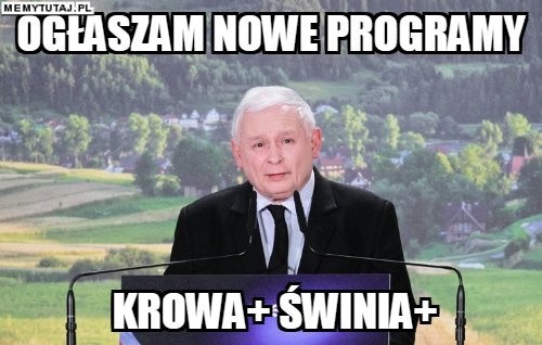 Reakcja internetu na dopłaty dla rolników: Krowa plus i...