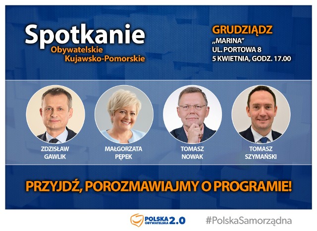 W ramach akcji pod nazwą Obywatelskie Kujawsko-Pomorskie, zostaną zorganizowane spotkania w 9 miastach regionu. W najbliższy czwartek w Grudziądzu.
