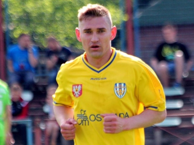 Piotr Kamionowski strzelił dla Korony niezwykle ważną drugą bramkę.