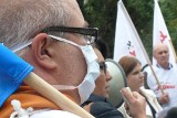 Protest pielęgniarek - pikietowały przed Urzędem Wojewódzkim w Kielcach (zdjęcia)