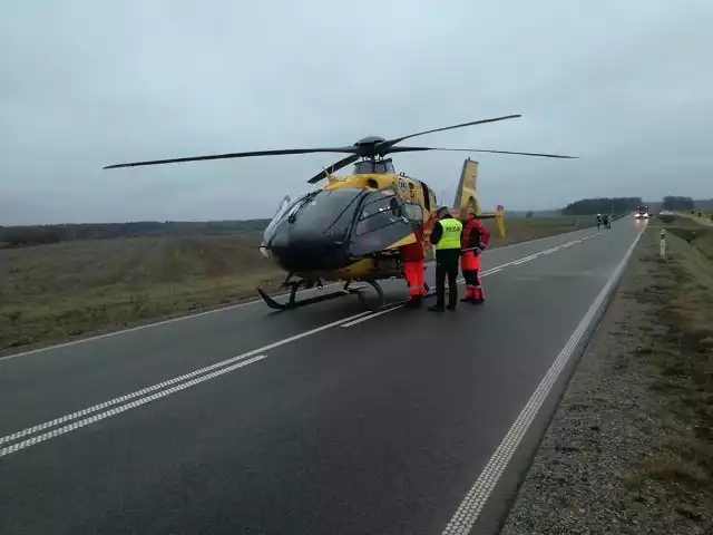 Morze. Wypadek na trasie Siemiatycze - Ciechanowiec zablokował drogę