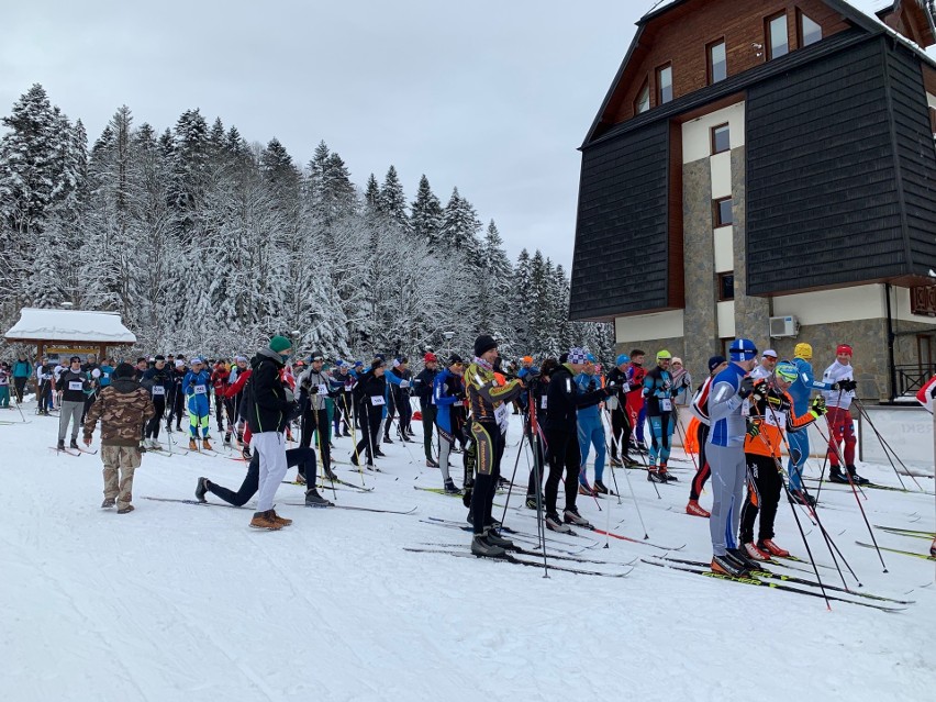 200 miłośników biegania na nartach rywalizowało w sobotę na...