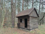 Wyziębioną i bezdomna kobieta mieszkała w baraku w Puszczy Niepołomickiej koło Bochni, zauważyli ją leśnicy