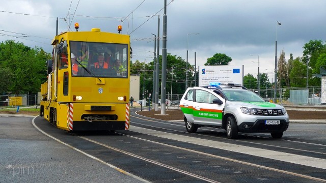 Na odcinku Wilczak - Włodarska rozpoczęły się próby torowiska