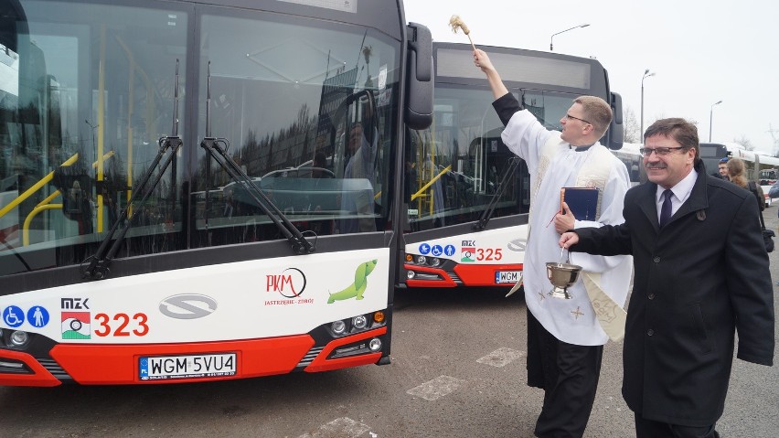 Jastrzębie: Nowe autobusy poświęcone. 1 kwietnia ruszą w...