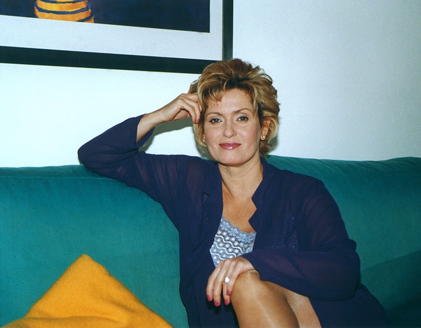 Tak wyglądała Ewa Kasprzyk w 2000 roku