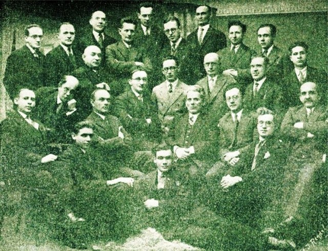 Koło Literatów Dziennikarzy Żydowskich w 1929 roku
