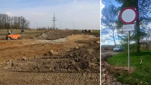 Trwają prace przygotowawcze związane z budową drogi S11. Stały się one problemem dla mieszkańców Sławęcic.
