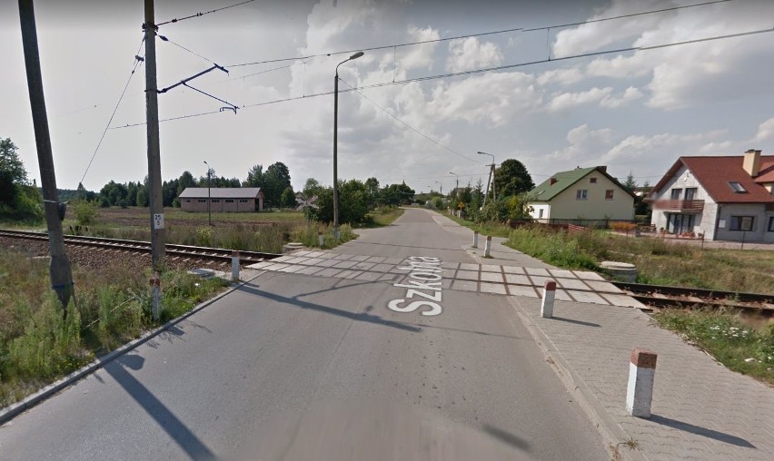 Leszczydół-Nowiny. Wypadek na przejeździe kolejowym....