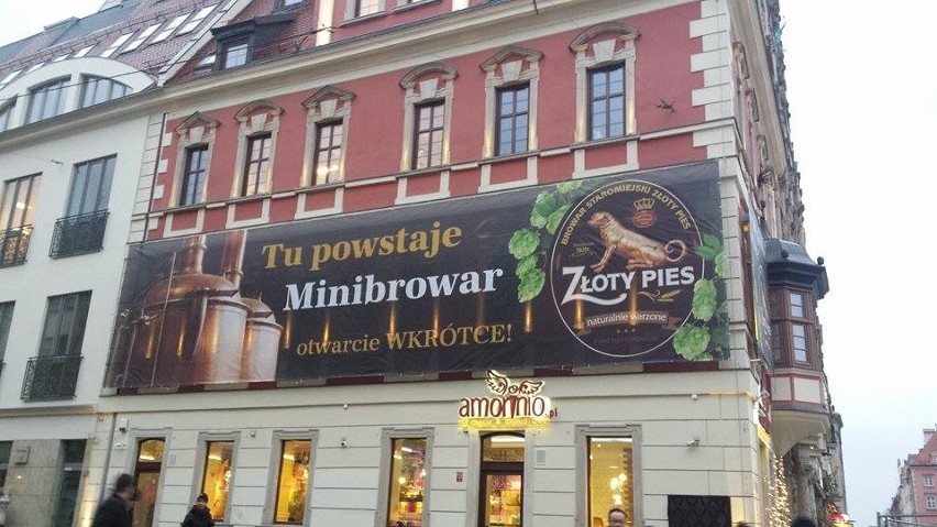 Nowy browar we wrocławskim Rynku. Kiedy napijemy się z niego piwa? (ZDJĘCIA)
