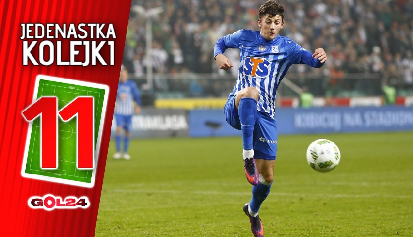 Jedenastka 23. kolejki LOTTO Ekstraklasy według GOL24 [GALERIA]