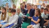 Spotkanie z Rafałem Witkiem w Miejskiej Bibliotece Publicznej w Ostrołęce. 16.06.2023. Zdjęcia