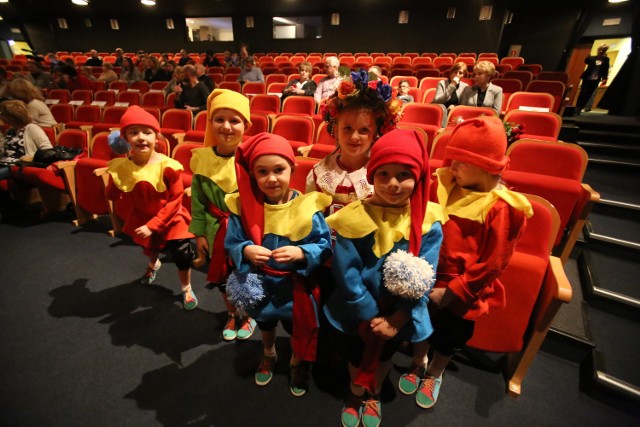Wielu przedszkolaków wystąpiło podczas jubileuszowego konkursu